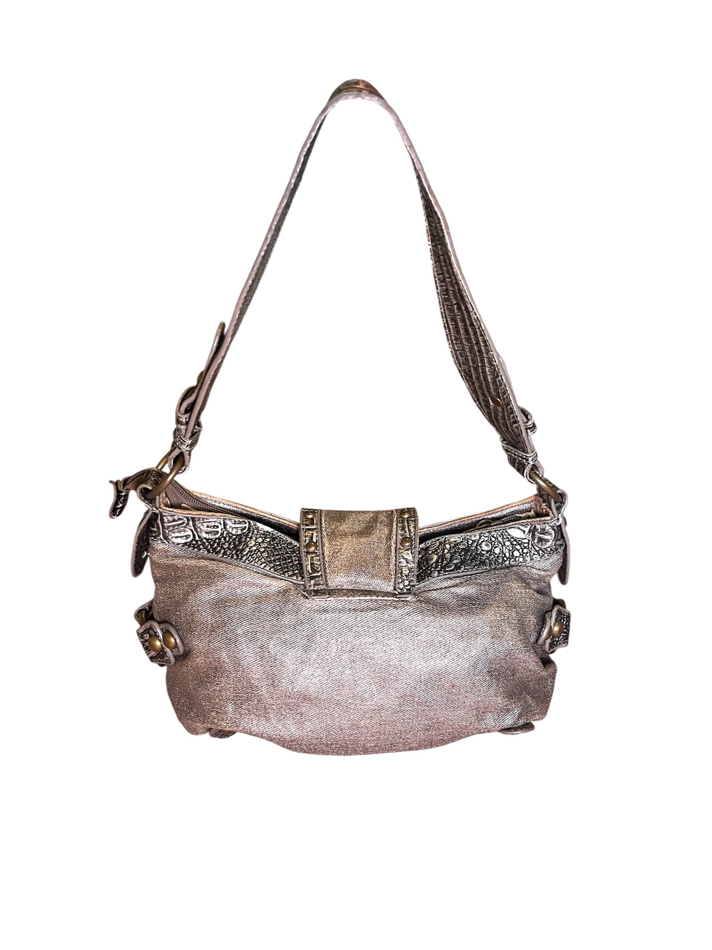 Brown silver Bag #0066