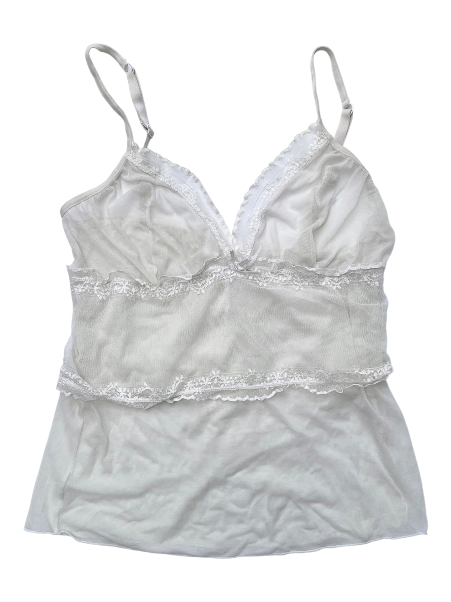 White lace top
