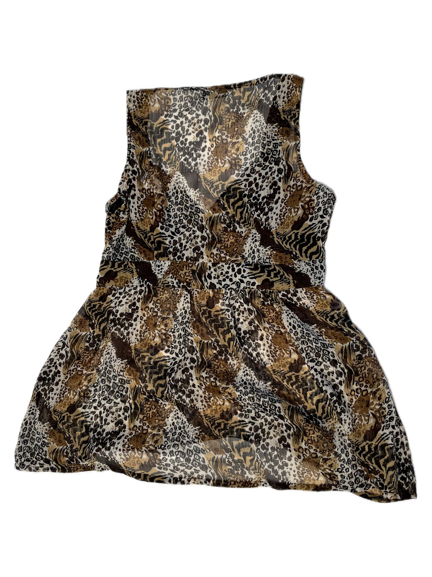 Long leopard Top #0017