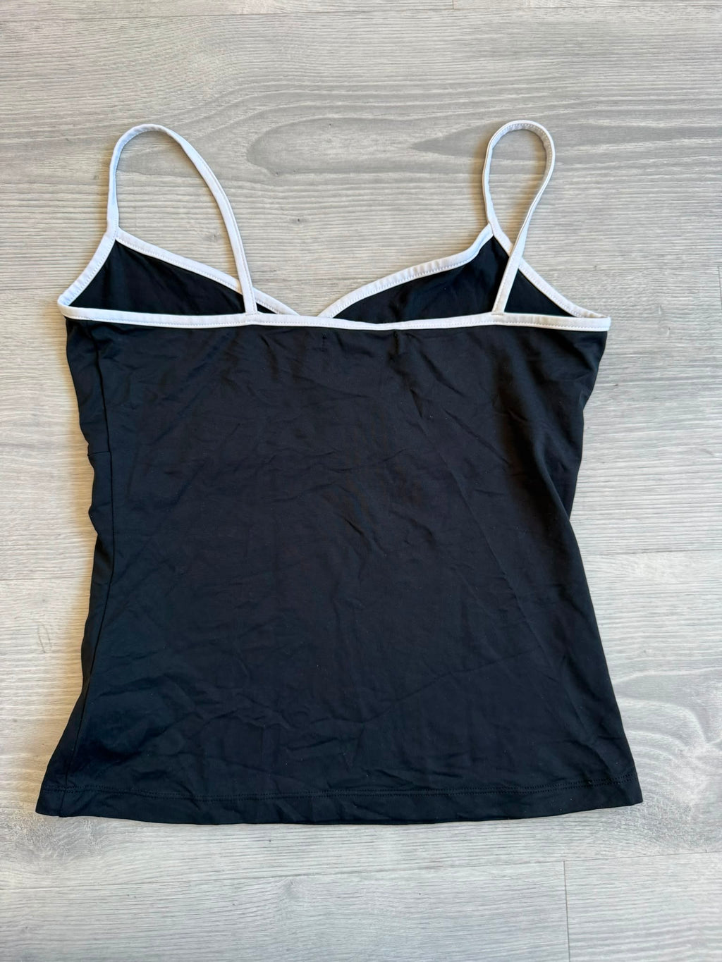 Black white top