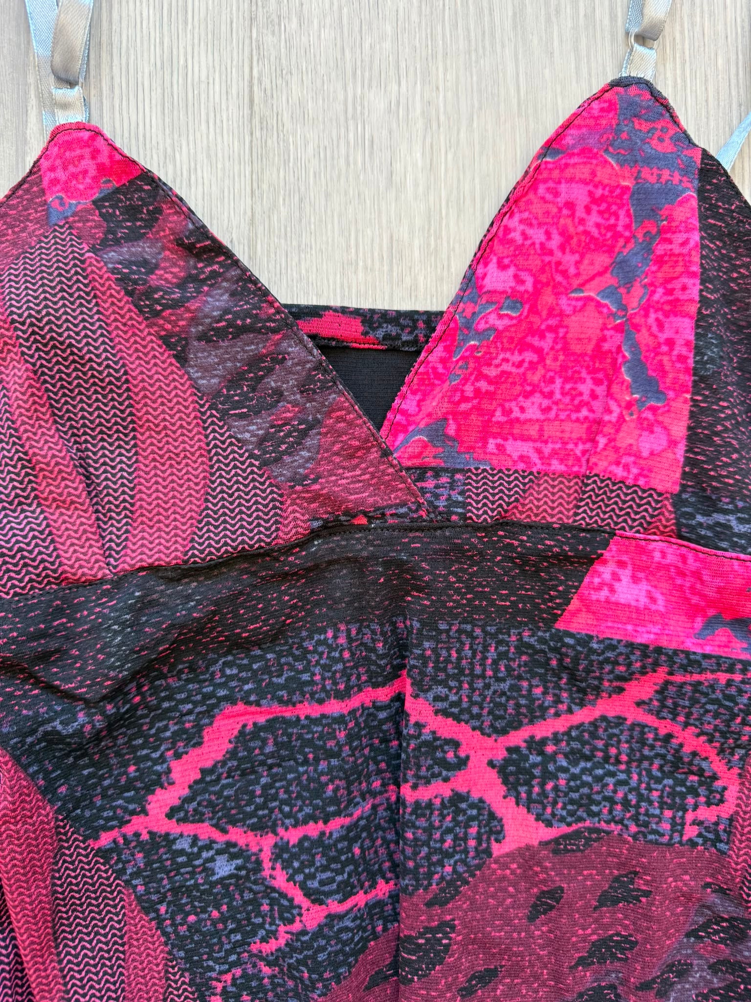 Pink and Black Top