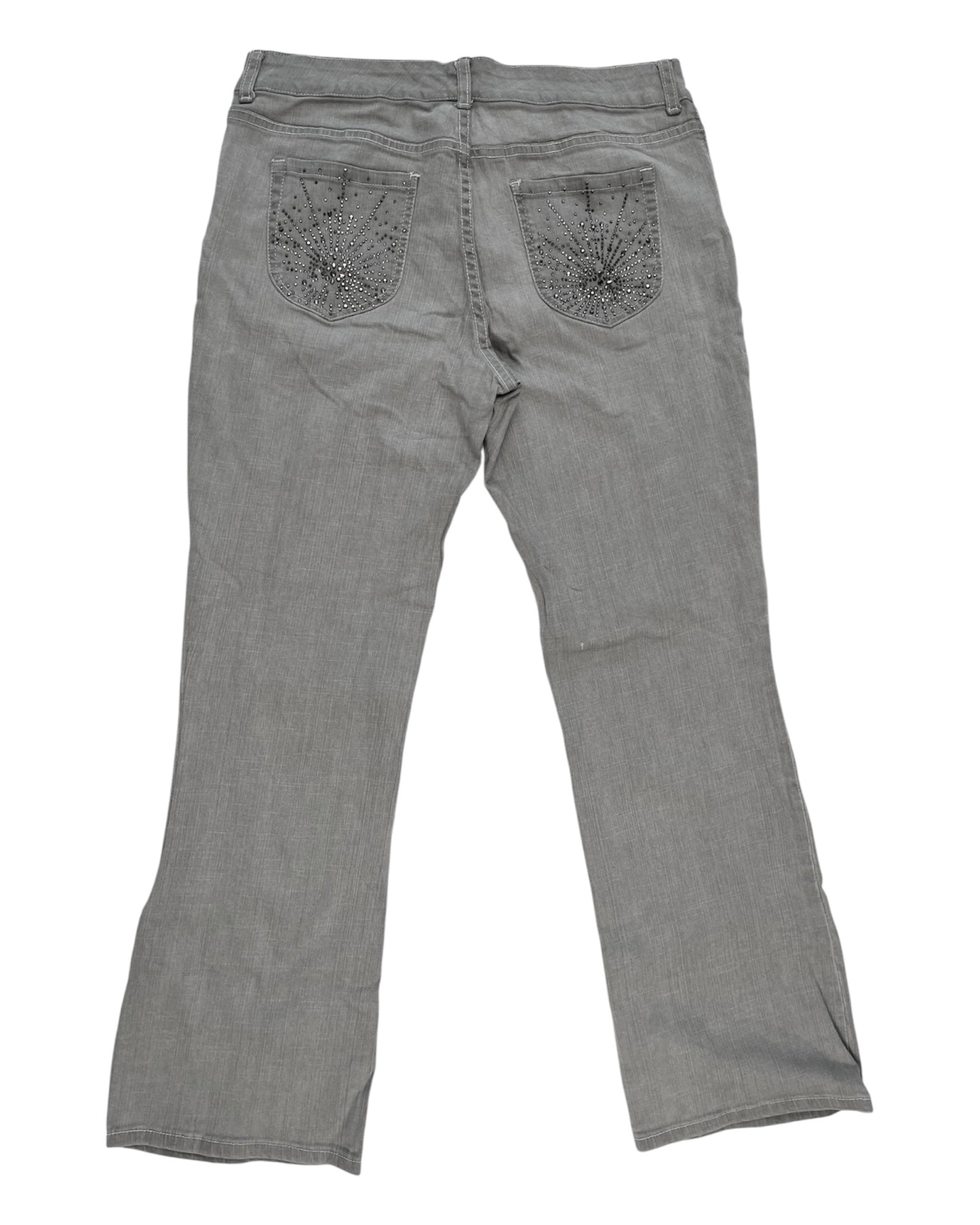 Grey Y2K pants #0002