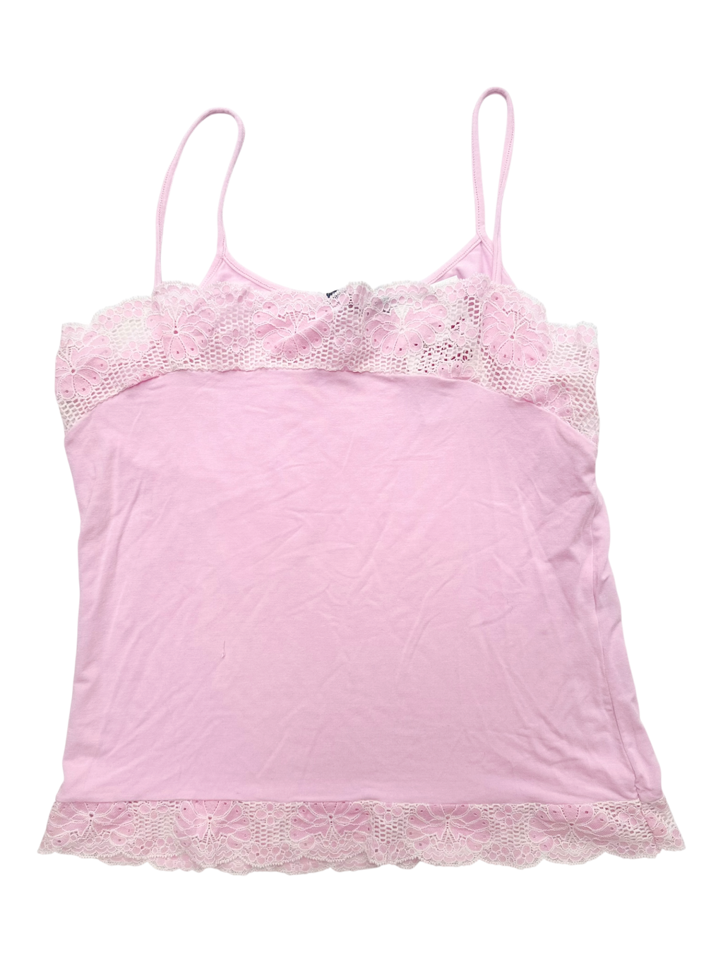 Pink top with lace