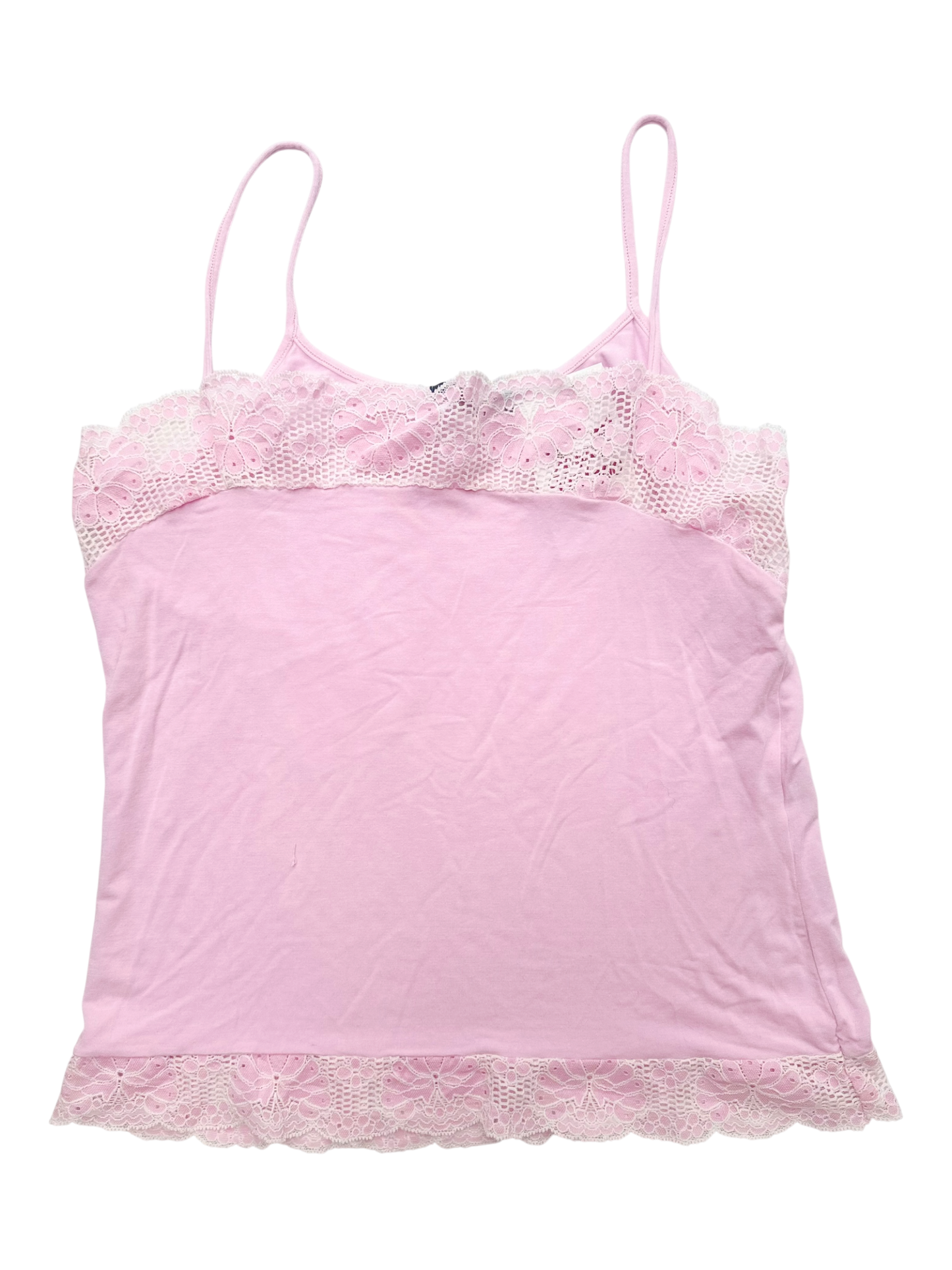 Pink top with lace