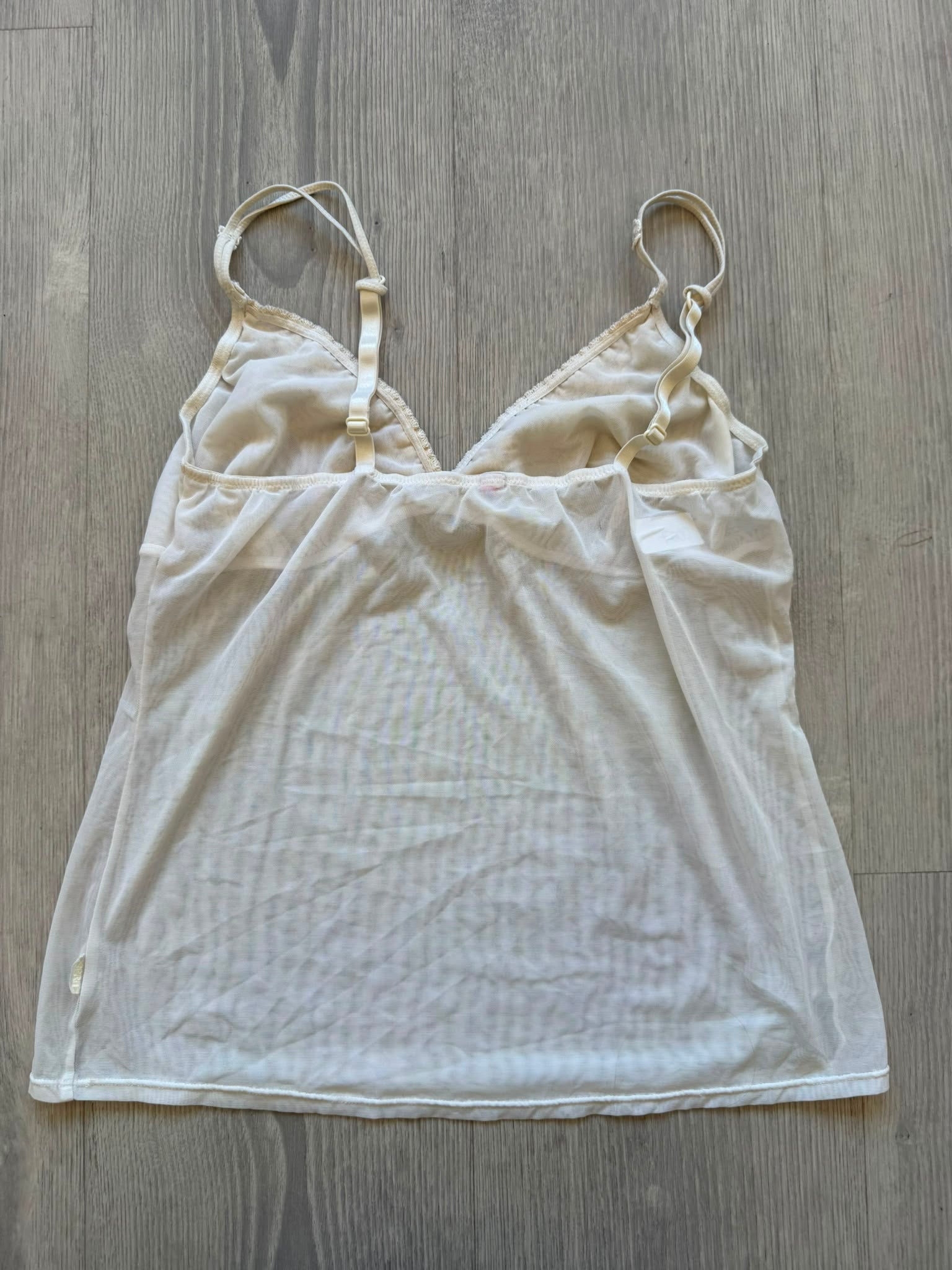Sequin Mesh Cami