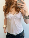 Sequin Mesh Cami