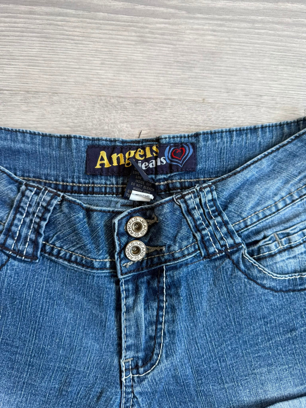 00s Embroidered Shorts