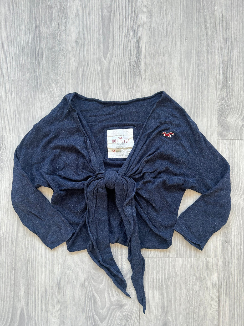 Navy Hollister Knit Bolero (S-M)