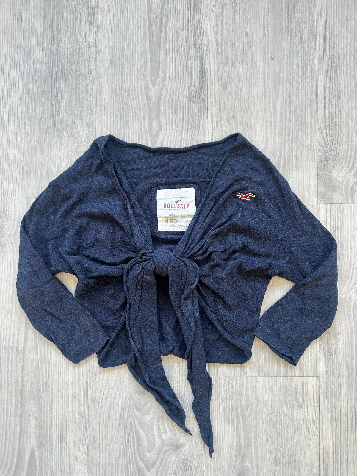 Navy Hollister Knit Bolero (S-M)