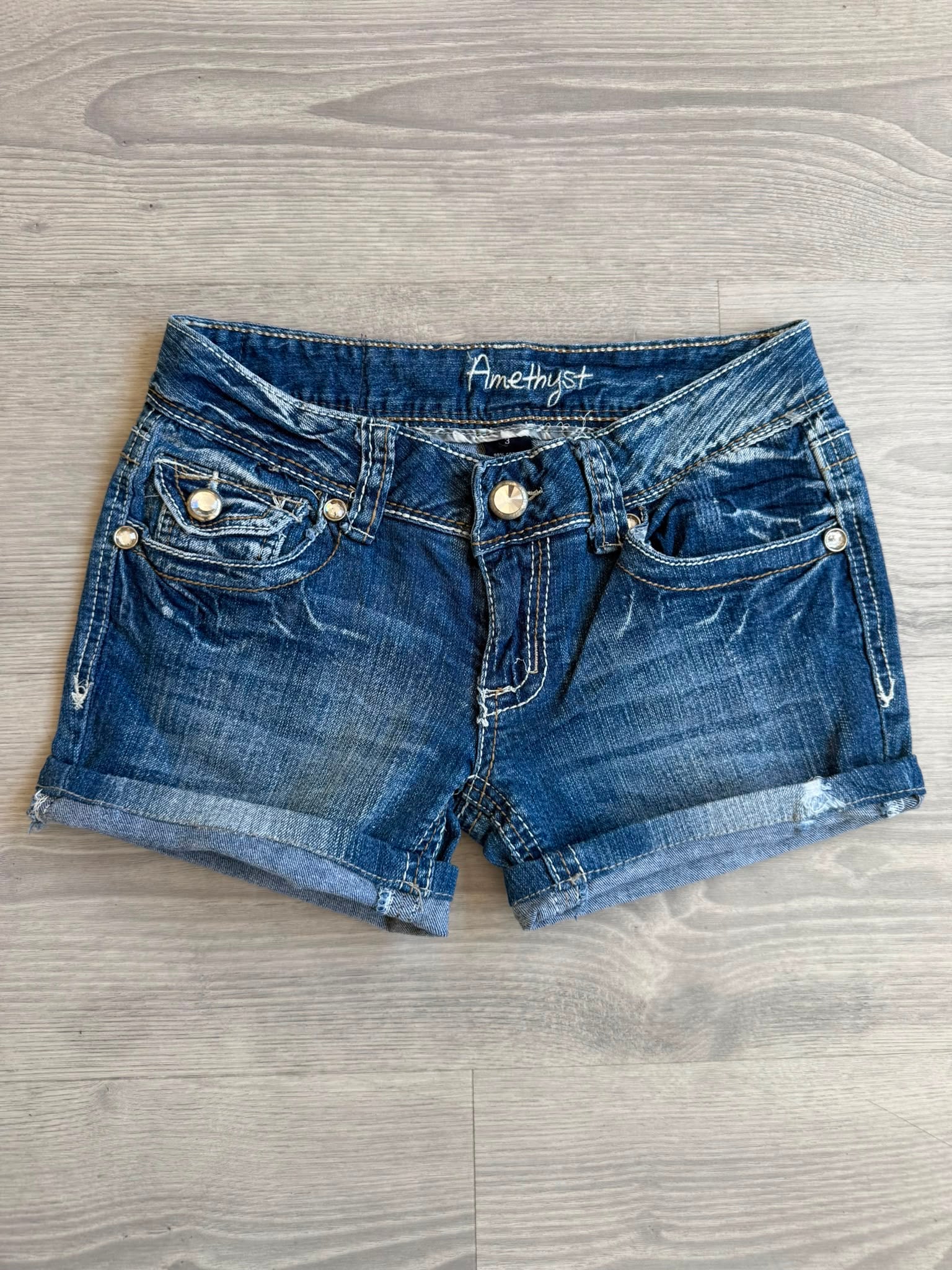 Vintage Embroidered Shorts