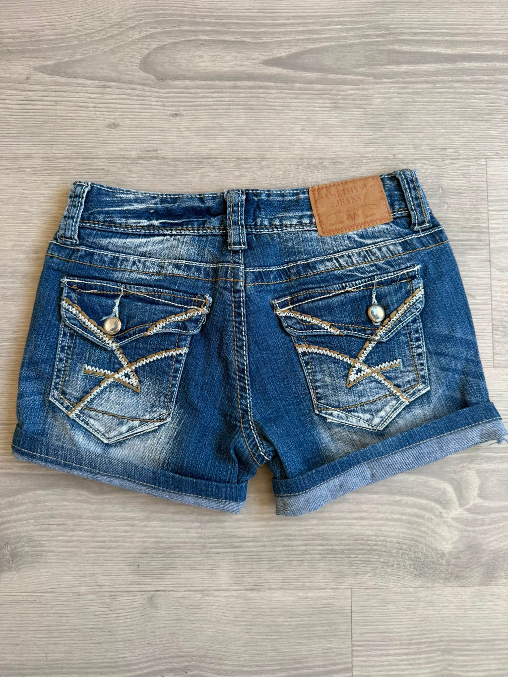 Vintage Embroidered Shorts