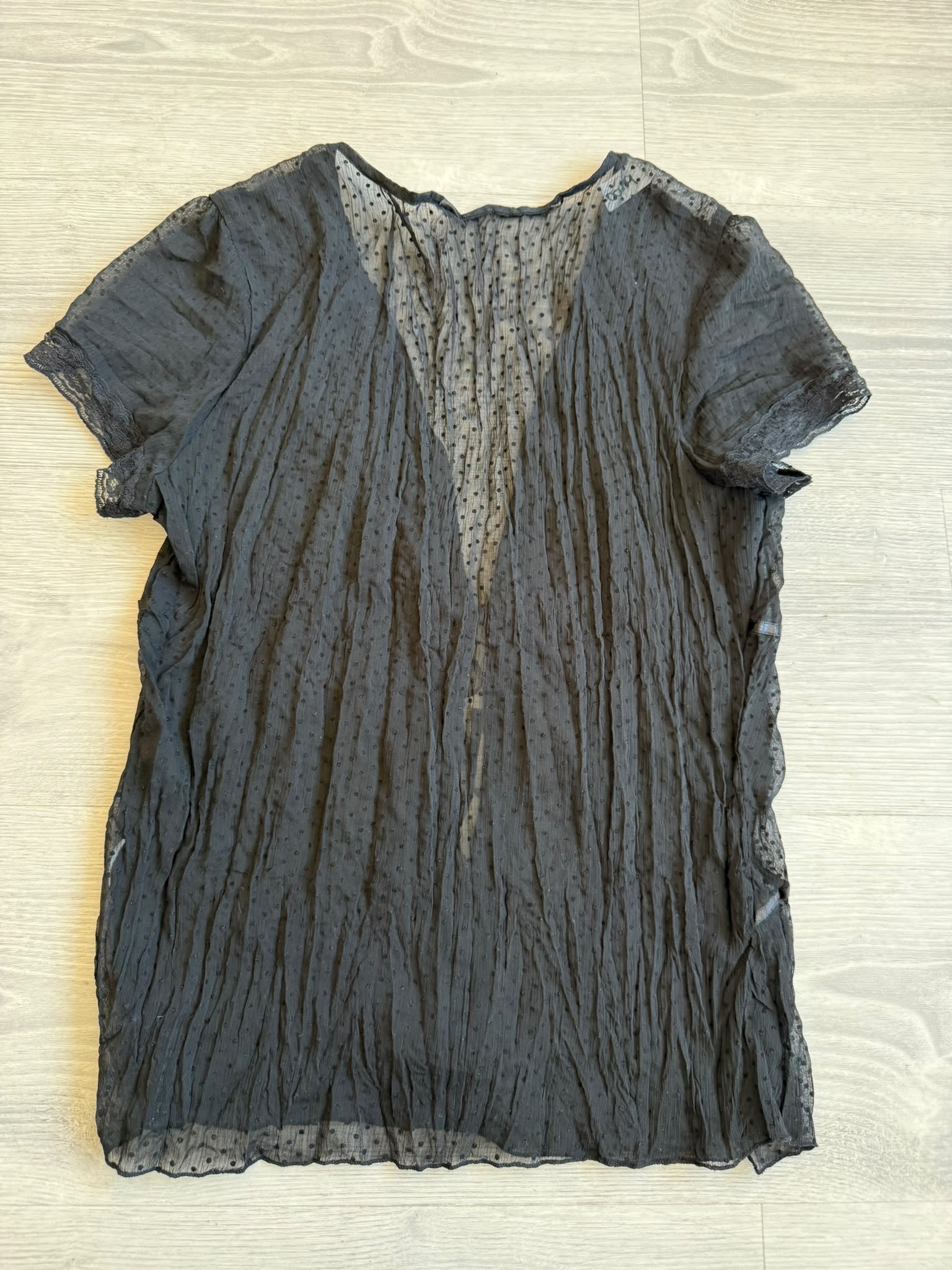 Mesh Sequin Vest