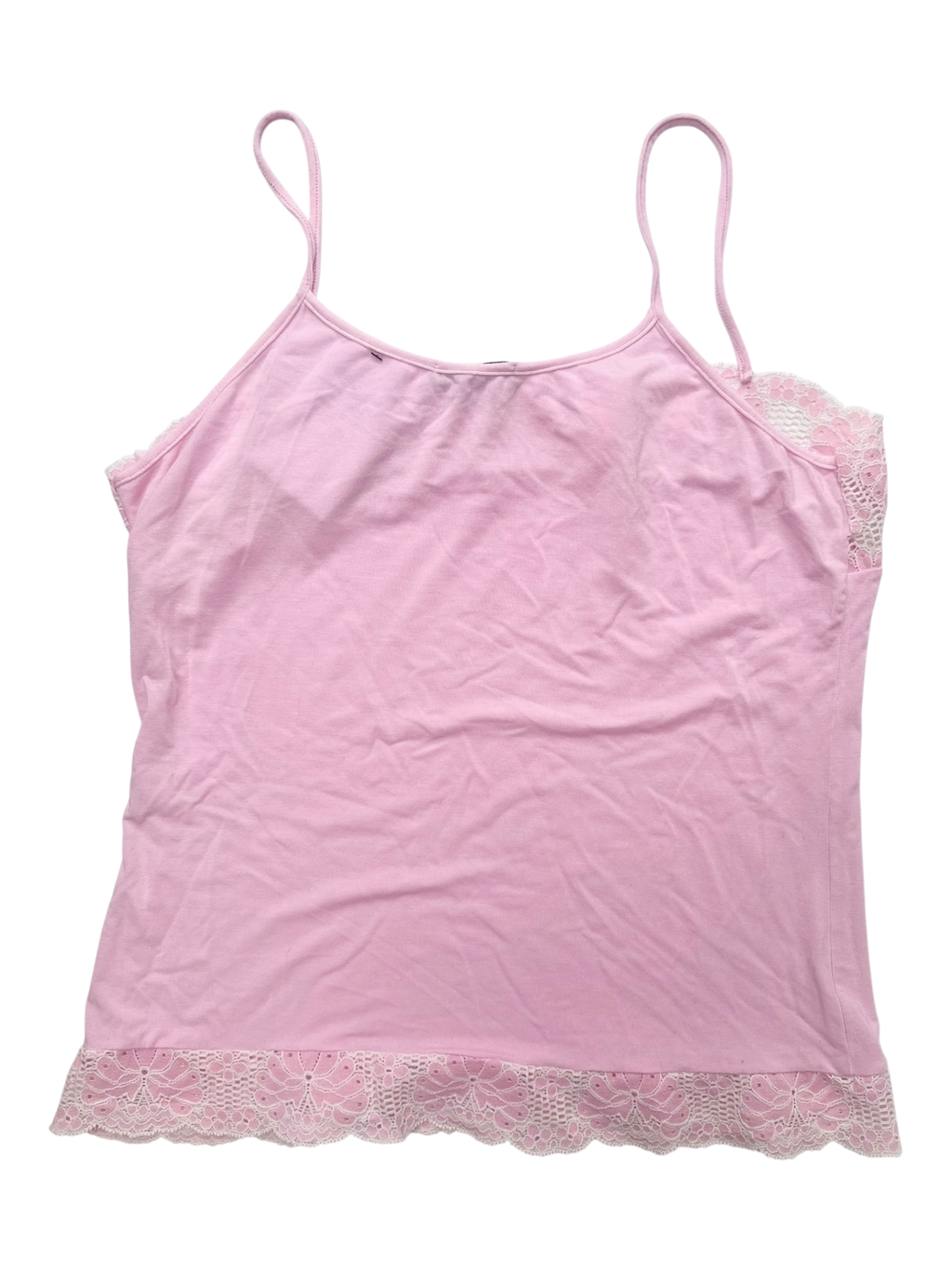 Pink top with lace