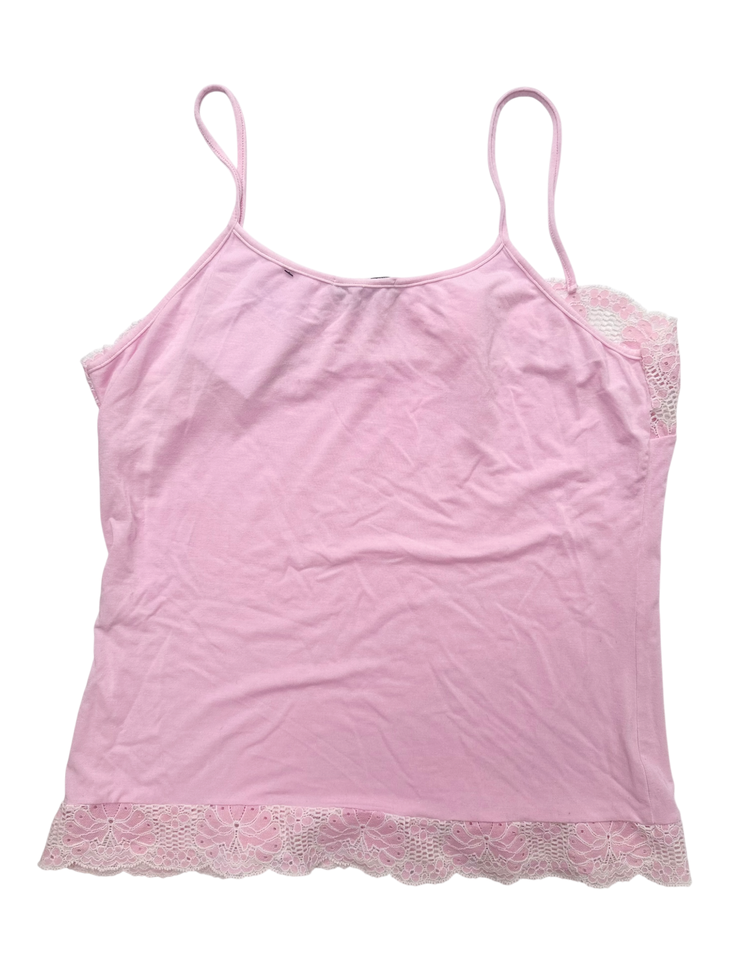 Pink top with lace