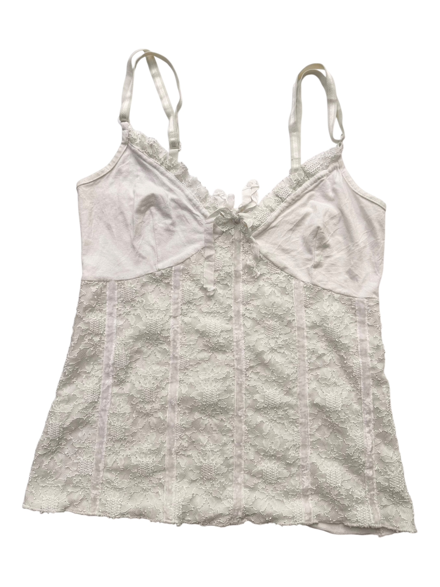 White lace top