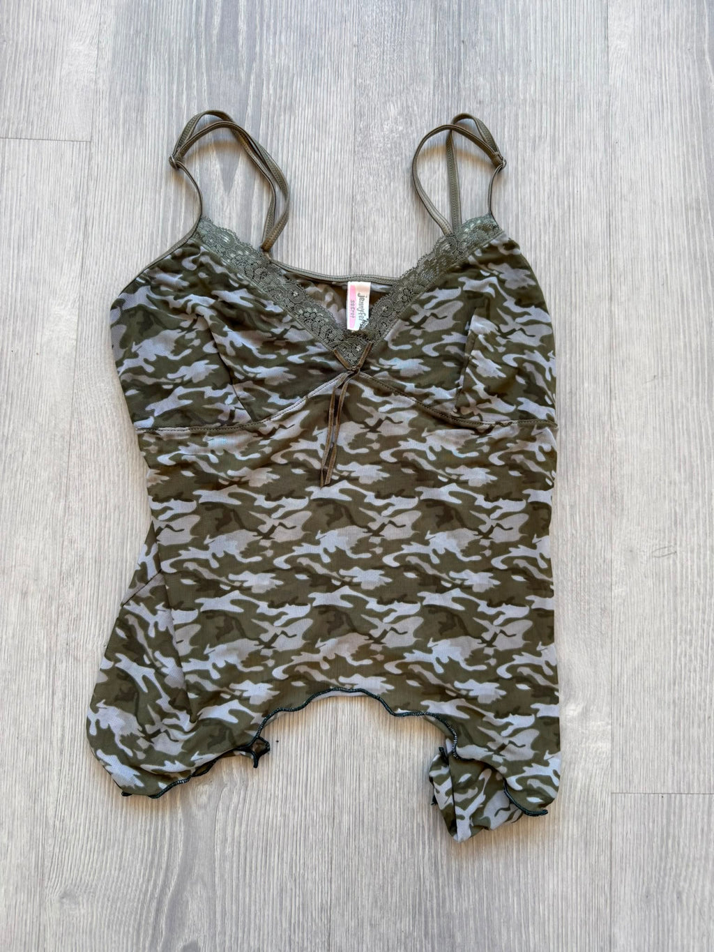 Camo Mesh Cami