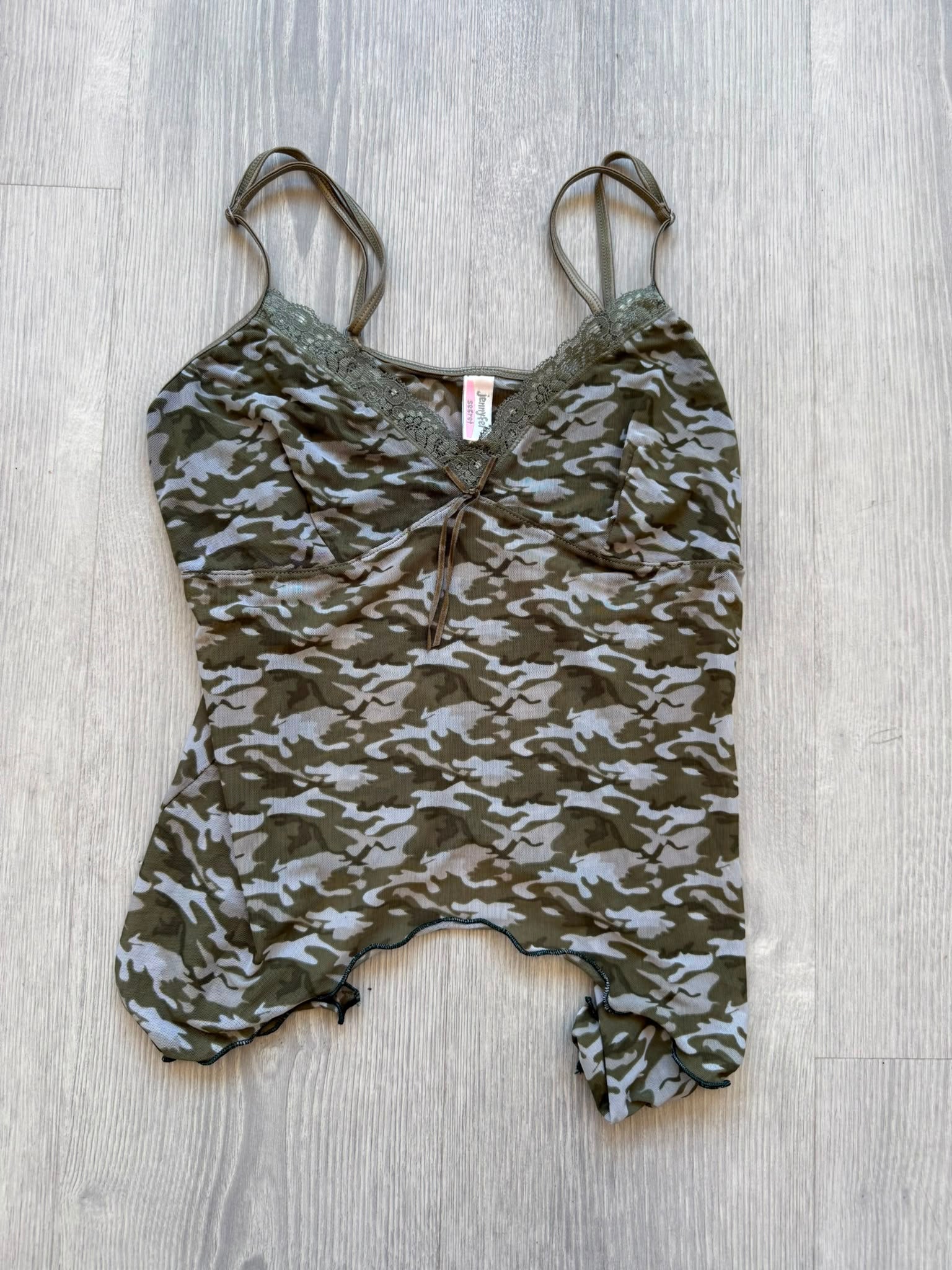 Camo Mesh Cami