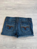 Embroidered shorts