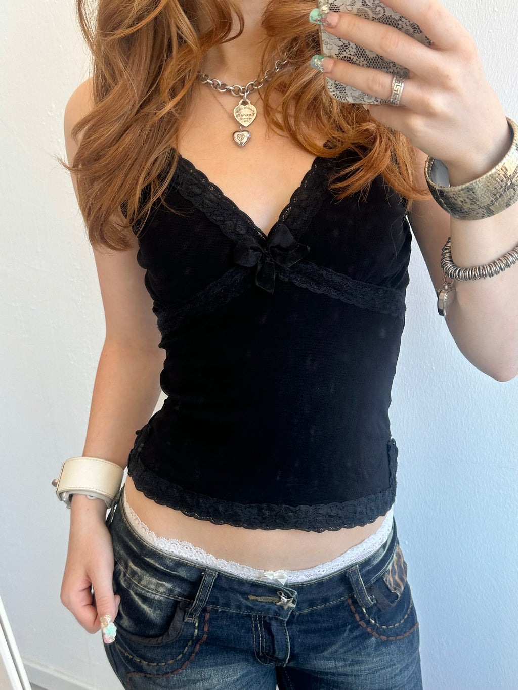Black Lace Cami