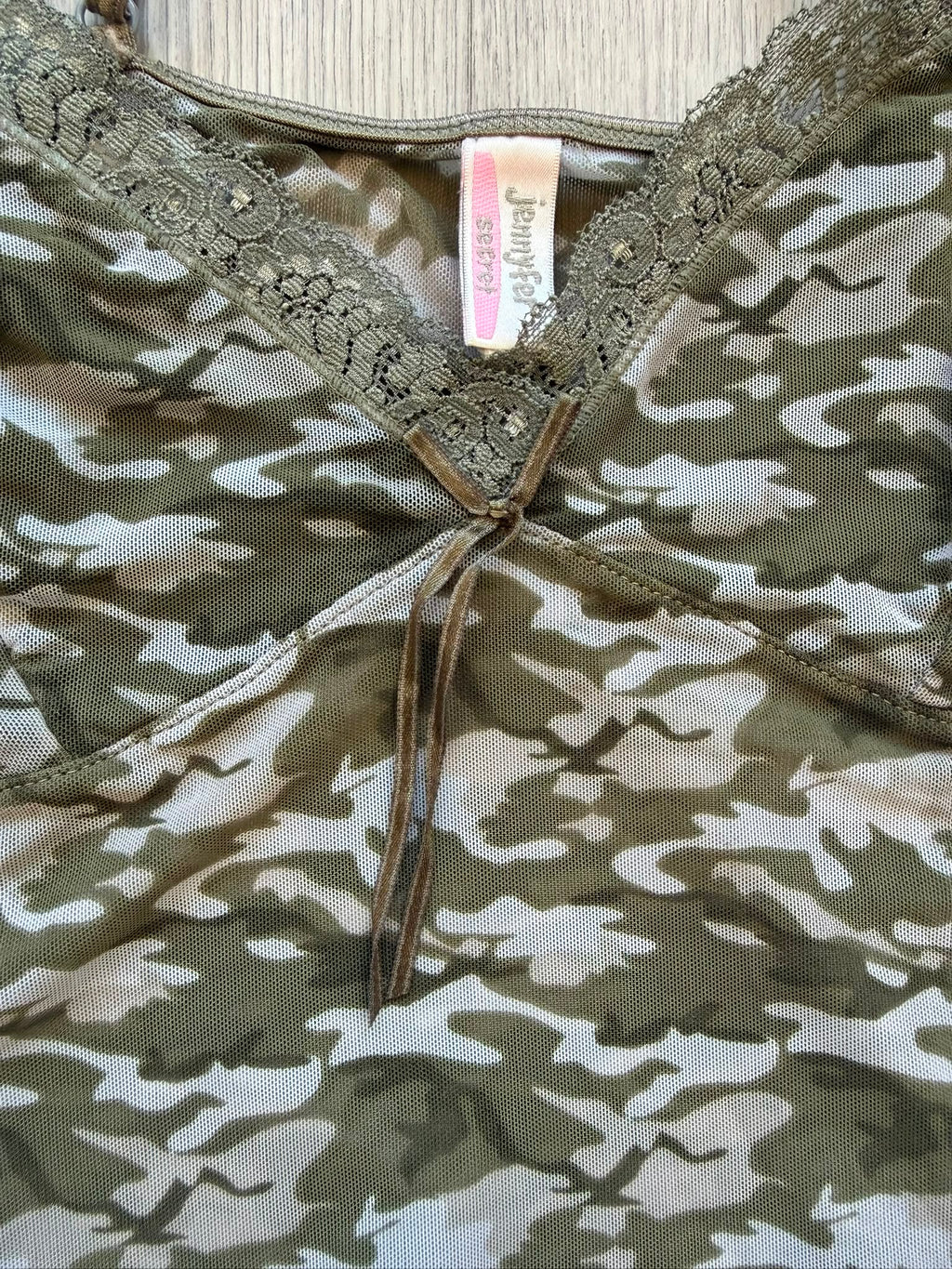 Camo Mesh Cami