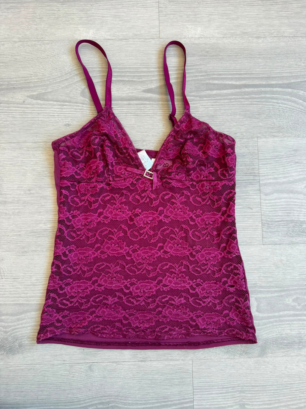 Pink Lace Cami