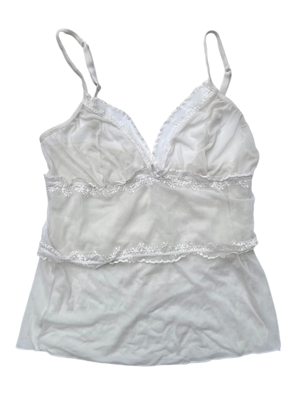White lace top