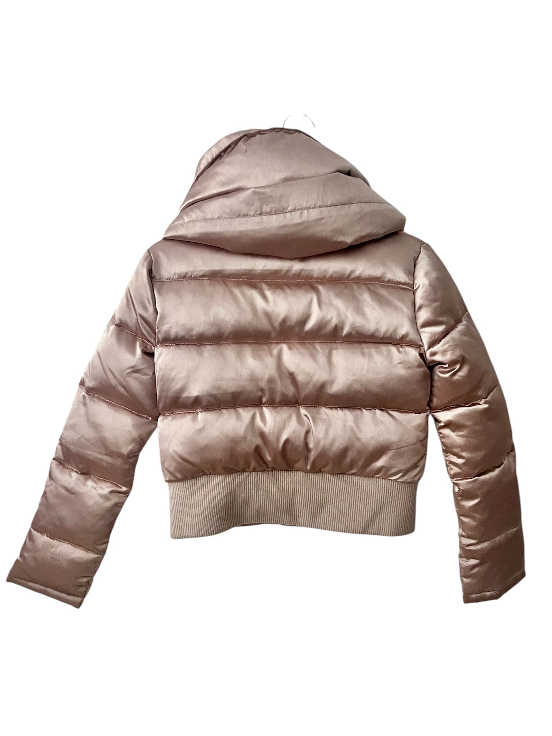 Rose Gold crop jacket