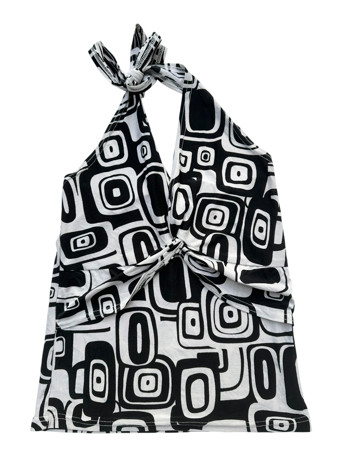 Black white neckholder