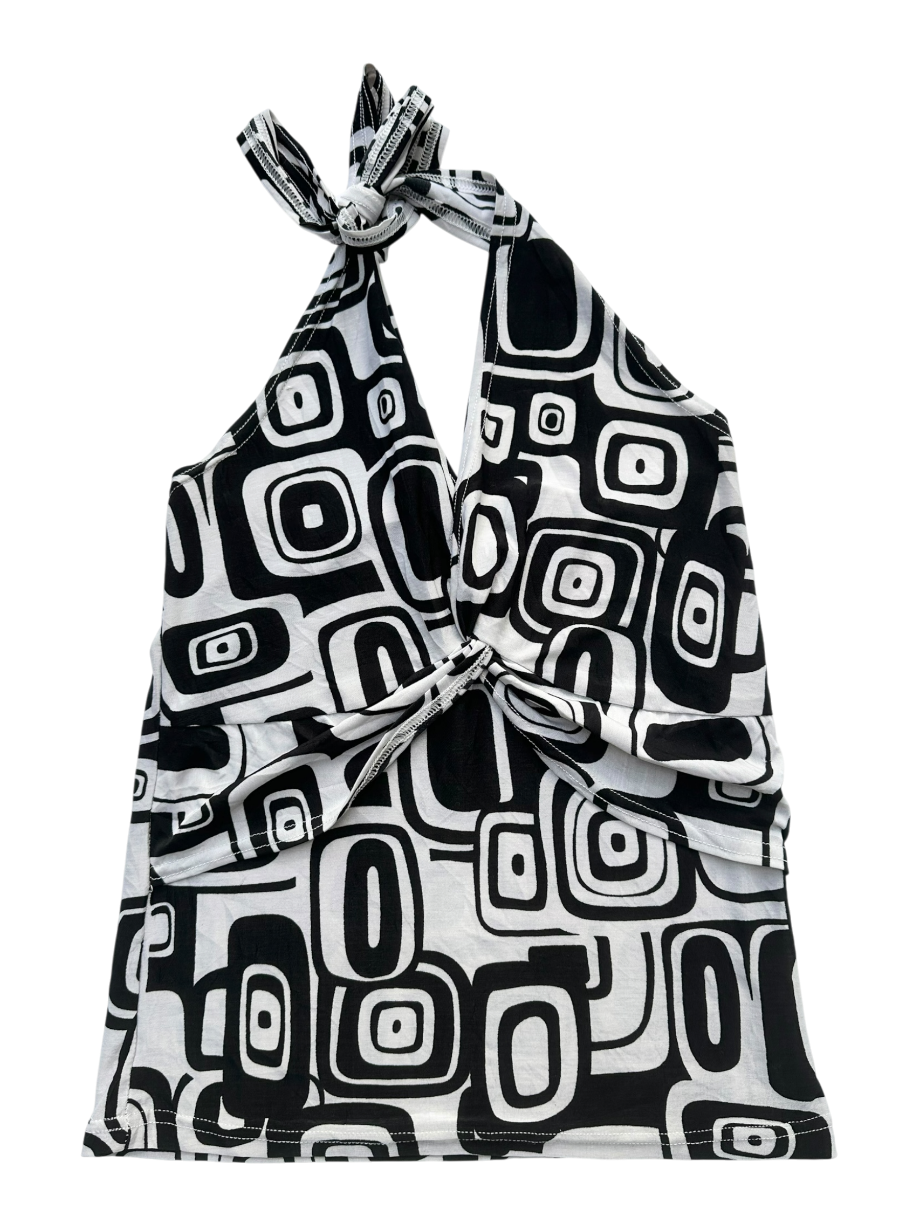 Black white neckholder