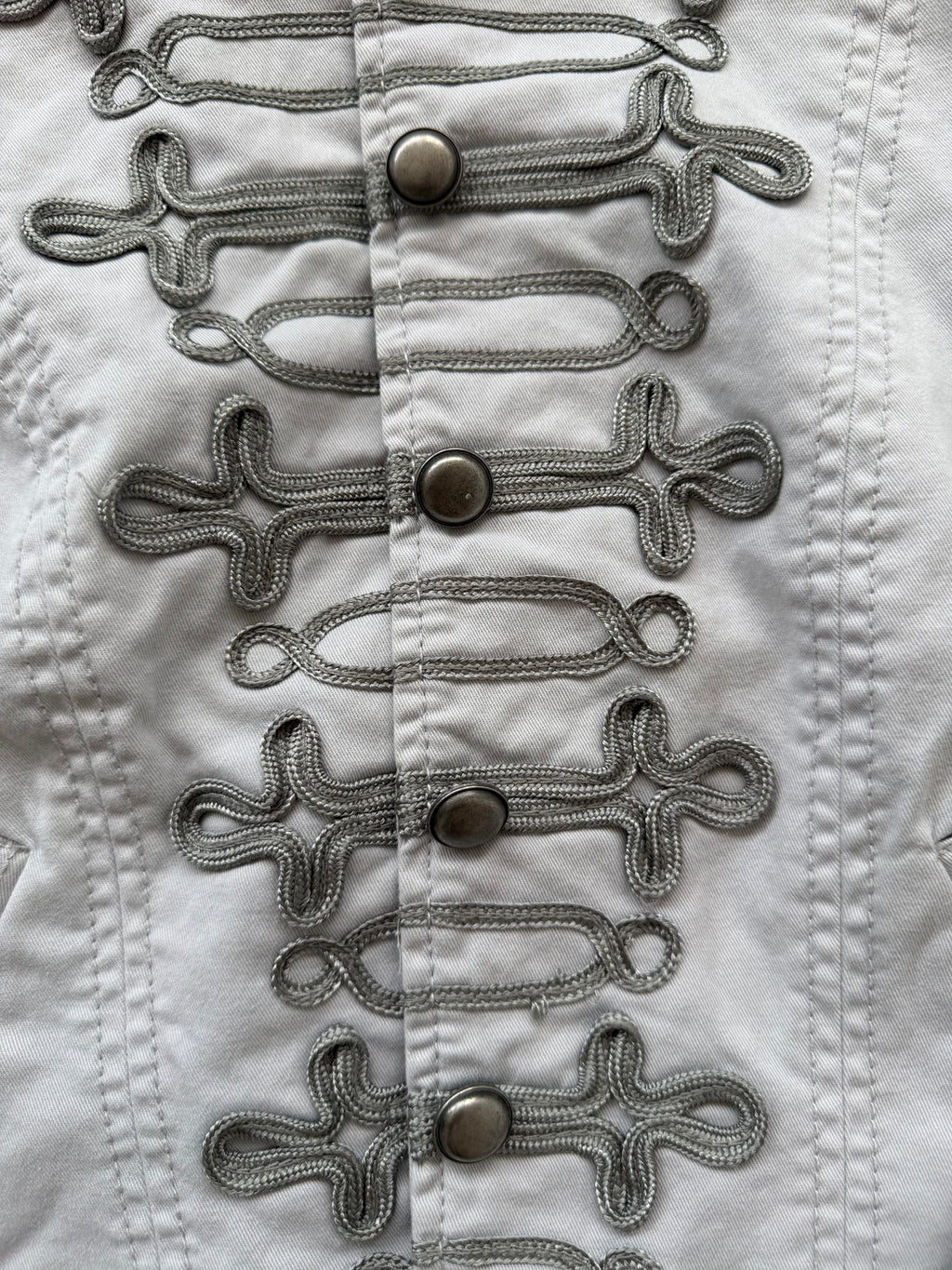 Grey Vintage Napoleon Jacket