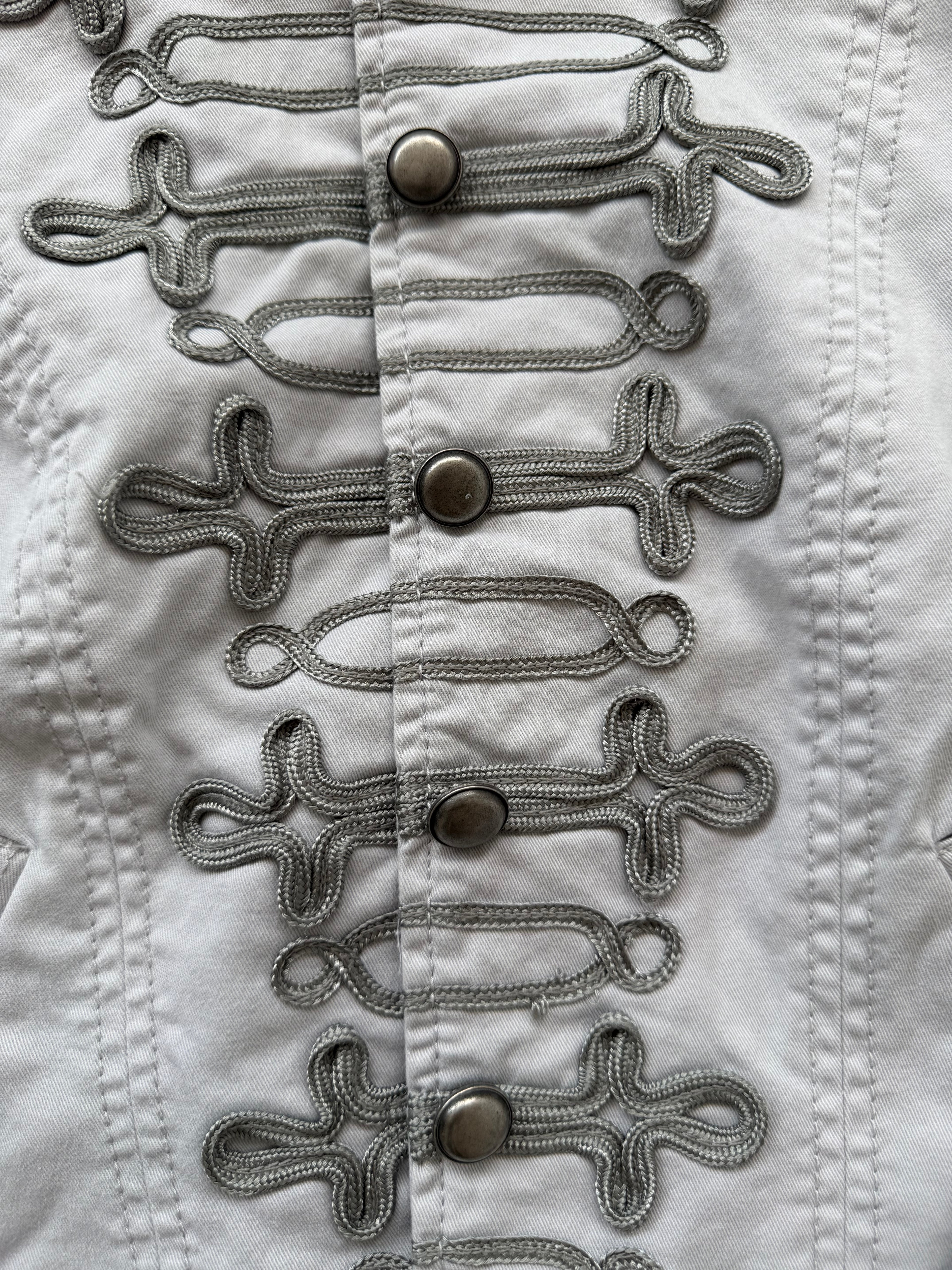 Grey Vintage Napoleon Jacket