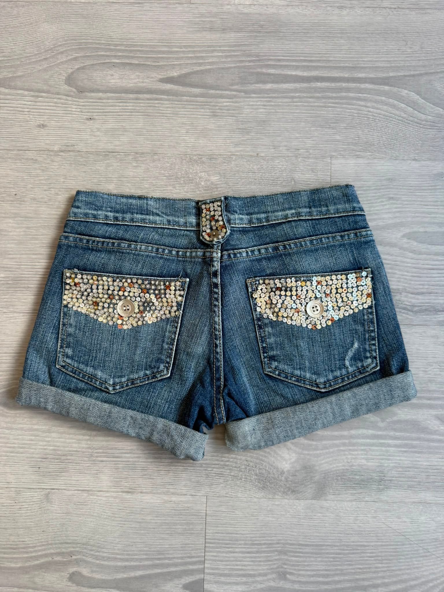Rhinestone Y2K shorts