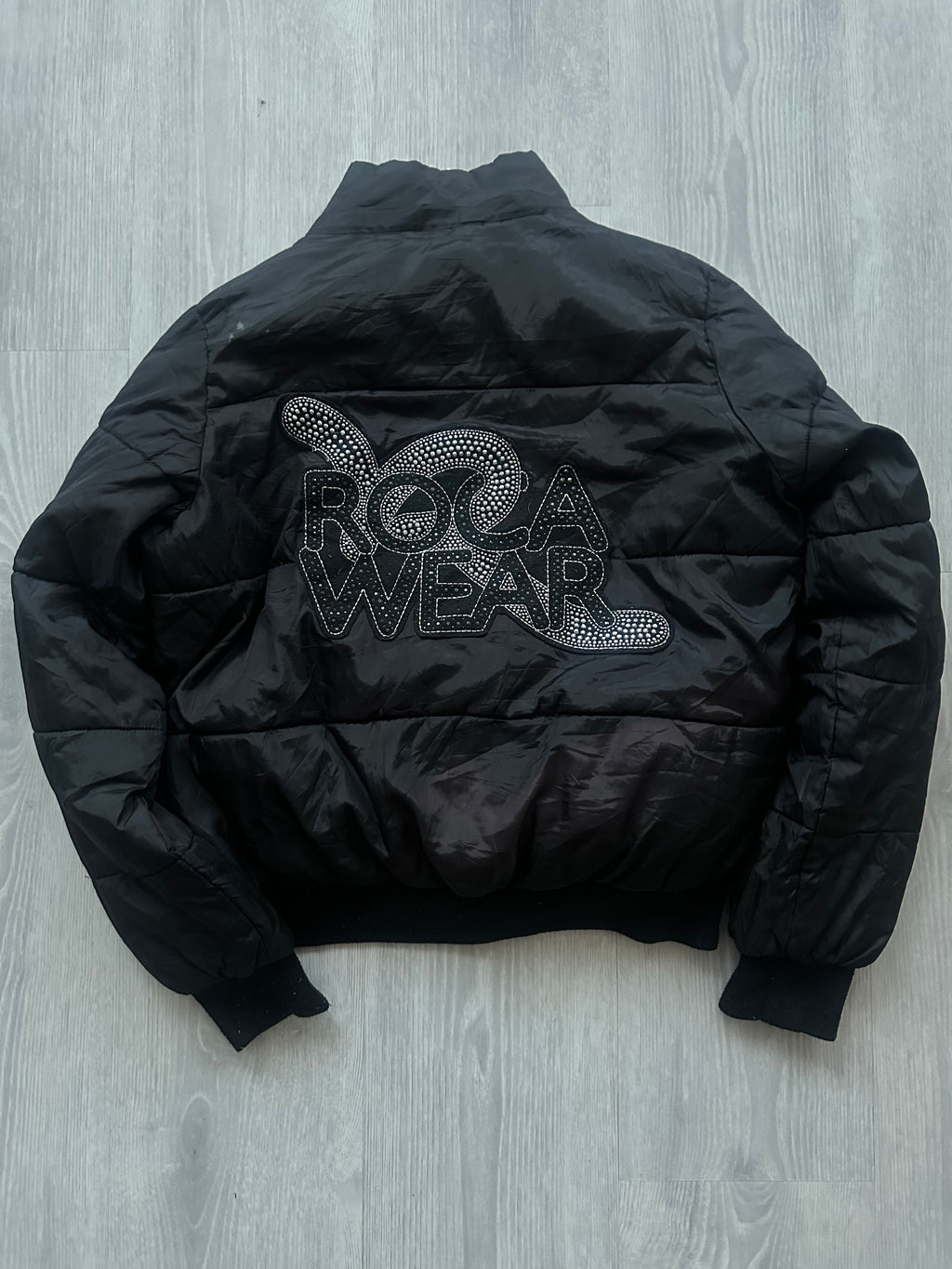 Rockerwear Glitter Bomber Jacket (M-L)
