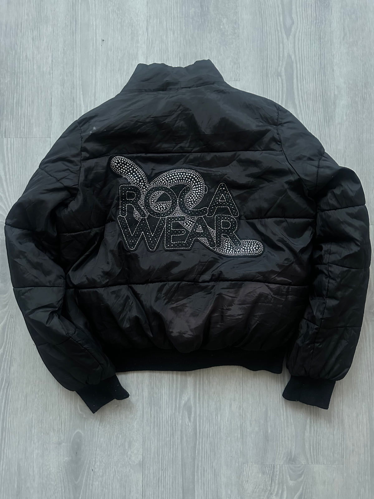 Rockerwear Glitter Bomber Jacket (M-L)