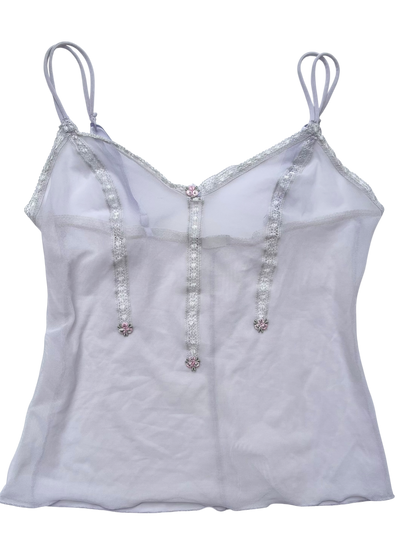Flower lace top