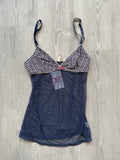 Floral blue Cami