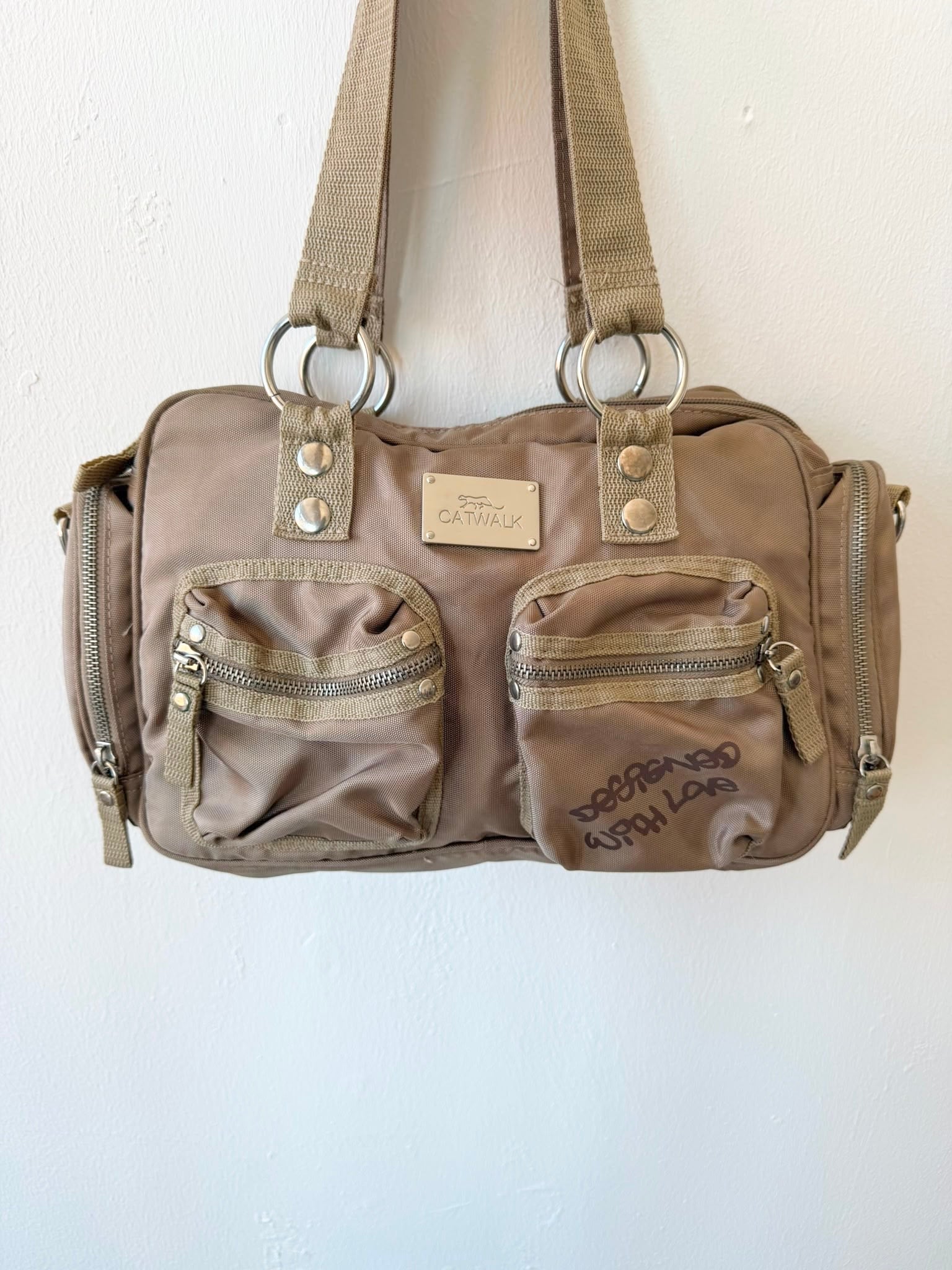 Vintage studded Catwalk Bag