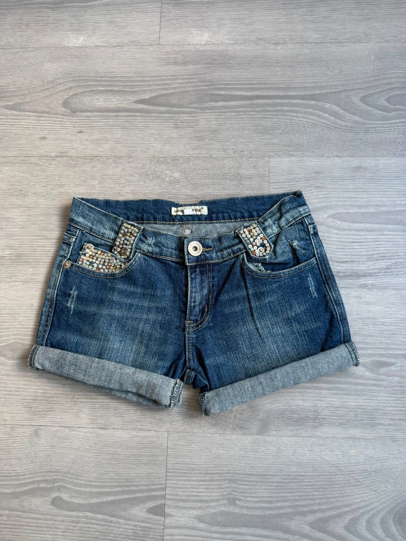 Rhinestone Y2K shorts