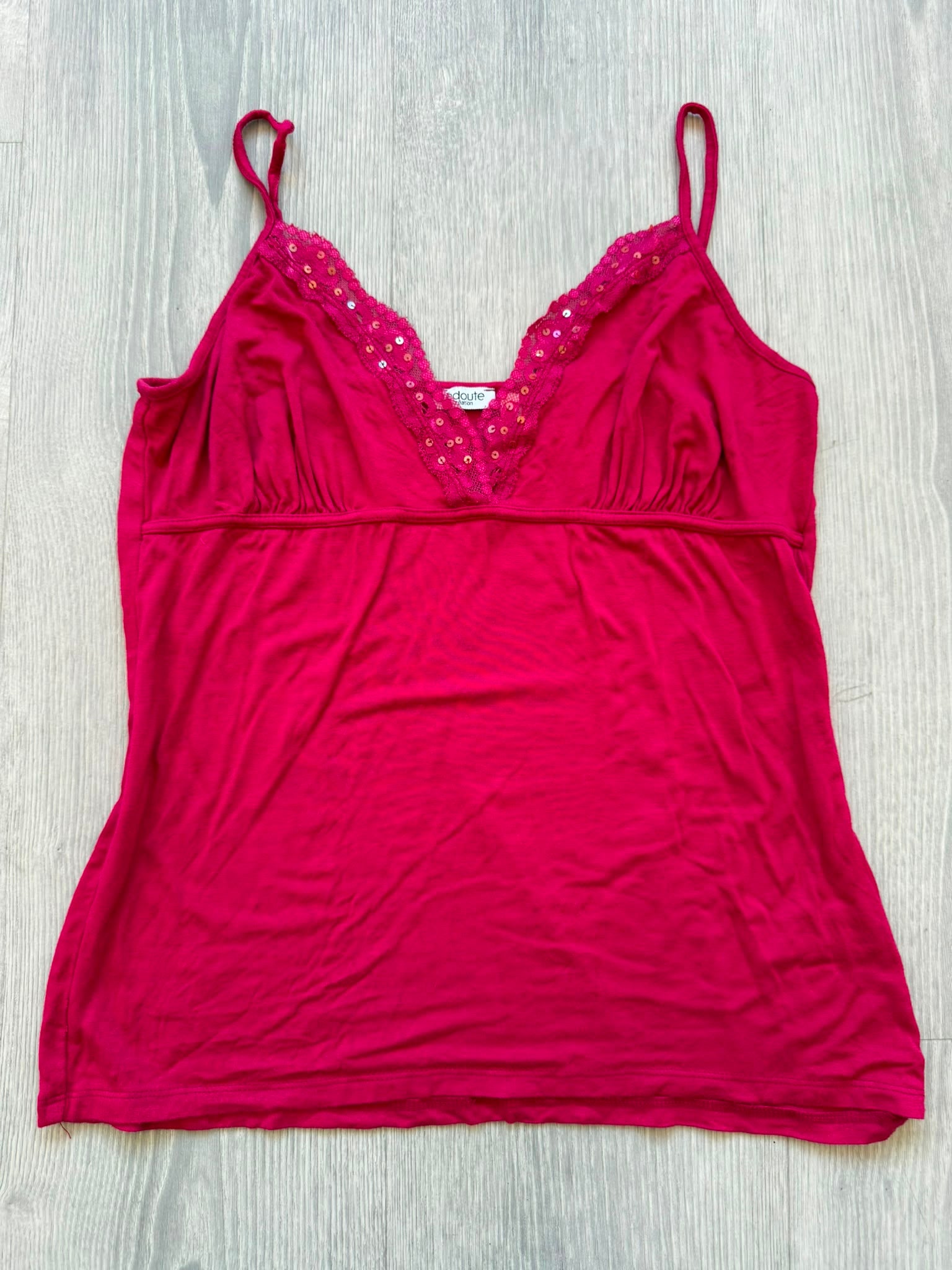 Sequin Lace Cami
