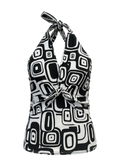 Black white neckholder