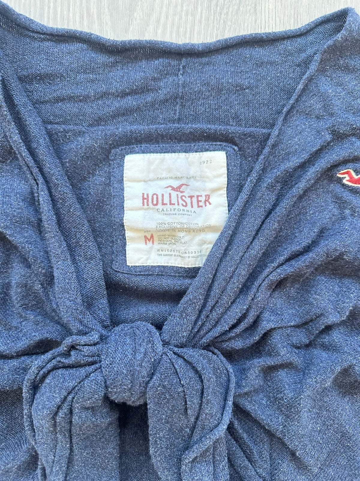 Navy Hollister Knit Bolero (S-M)