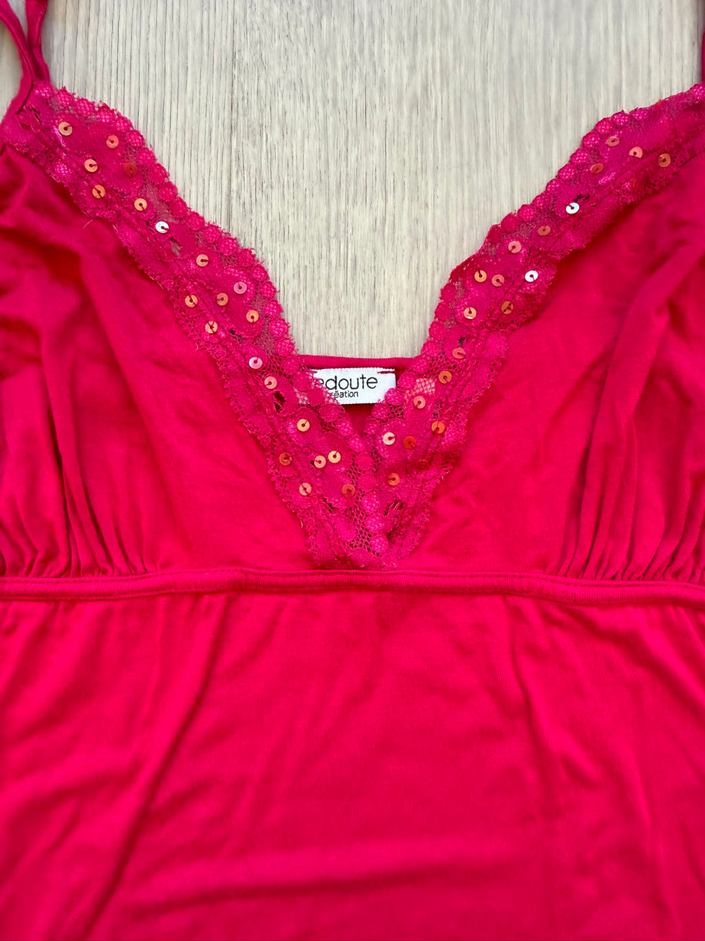 Sequin Lace Cami