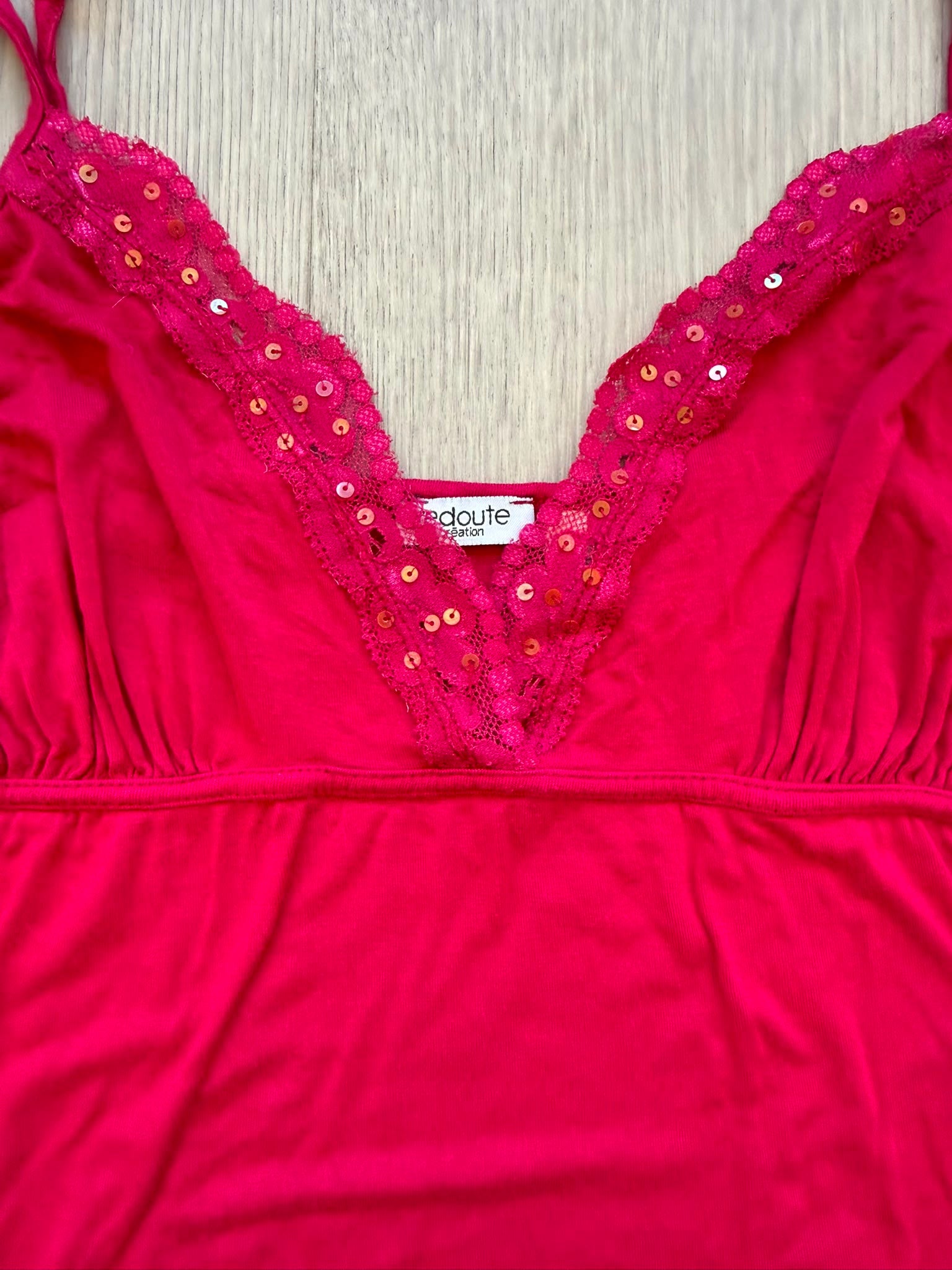 Sequin Lace Cami