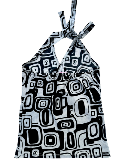 Black white neckholder