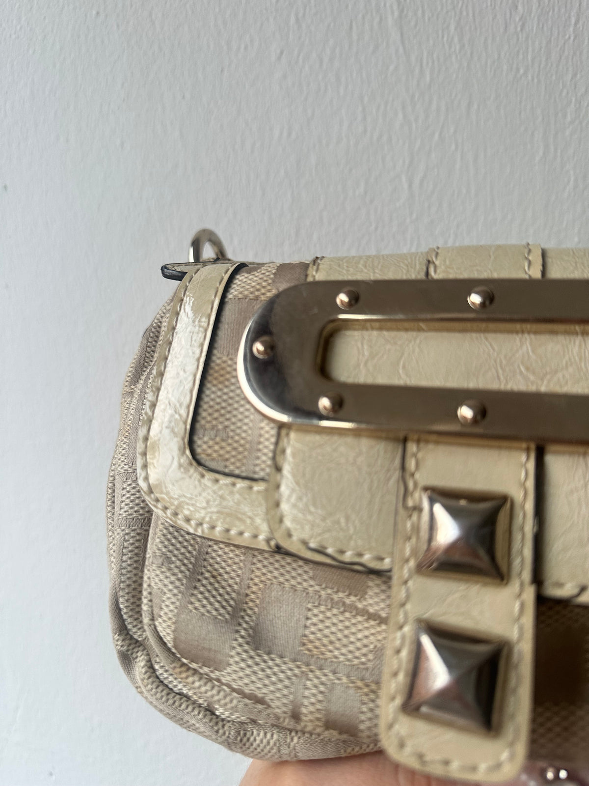 Studded monogram Guess Bag