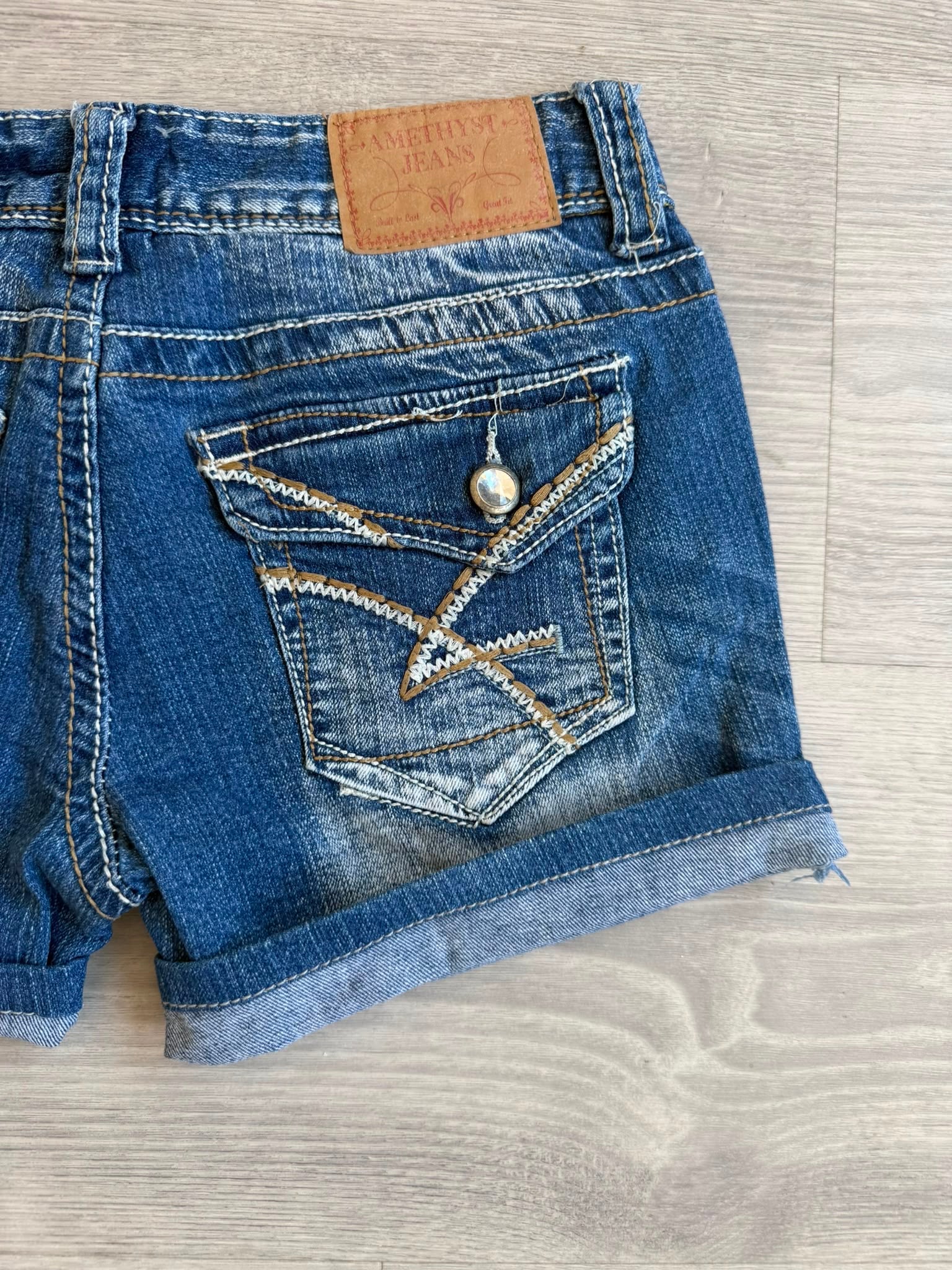 Vintage Embroidered Shorts