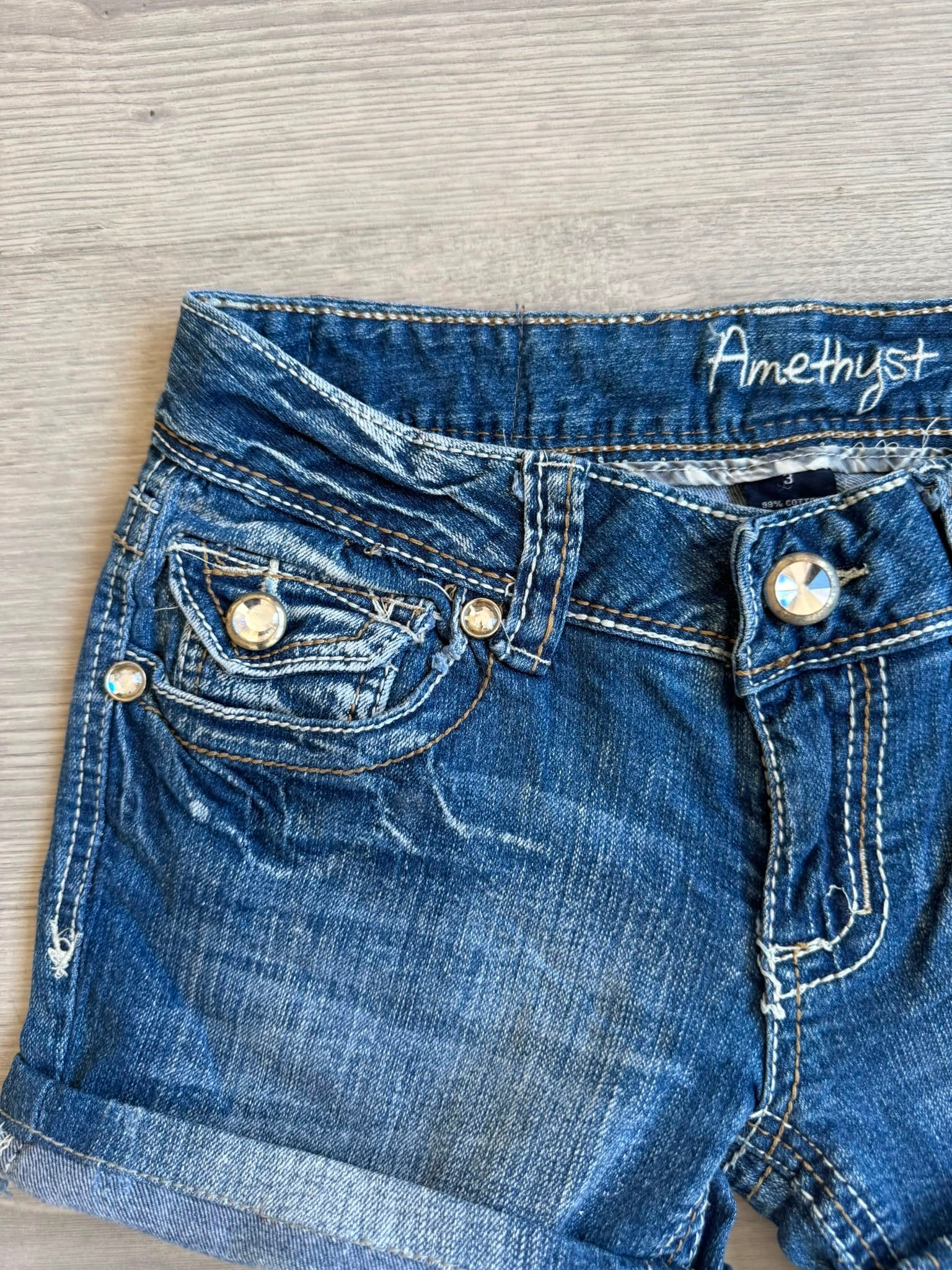 Vintage Embroidered Shorts