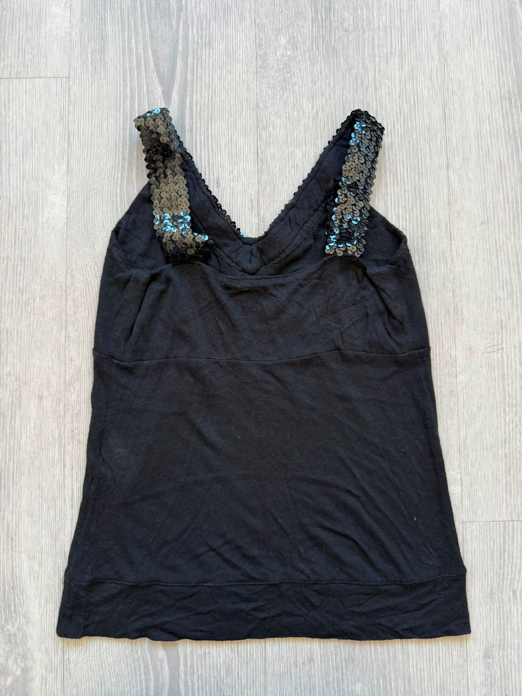 Black Sequin Top