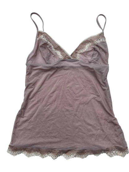 Rosé lace top
