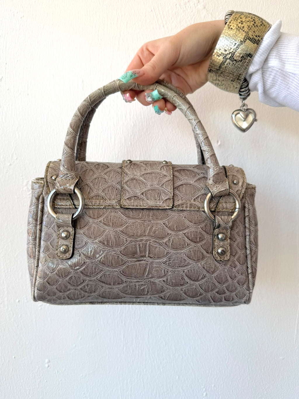 Vintage Studded Guess Bag